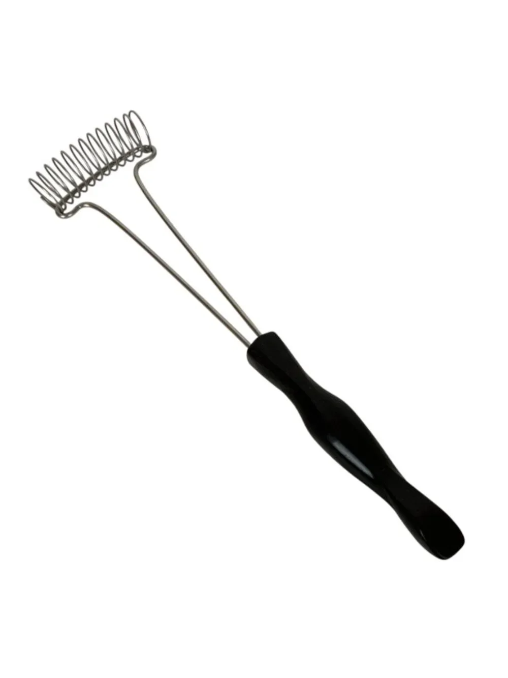 Cutco No 1714 Mix Stir Whisk Stainless Steel With Glossy Brown Ergonomic Handle